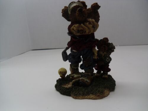 Vintage Boyds Bears Bearstone Collection Arnold P. Bomber The Duffer 1998 - Picture 1 of 2