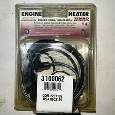 Engine Heater-Expansion Plug Type Zerostart/Temro 3100062