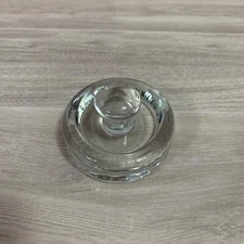 Mason Jar Fermented Glass Lid Paperweight EUC