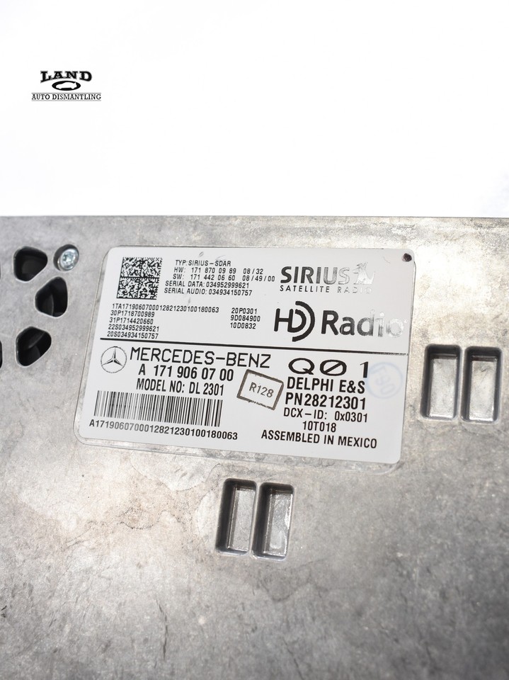 MERCEDES W221 W216 R239 W164 S/CL/S/GL SIRIUS XM SATELLITE RADIO ...