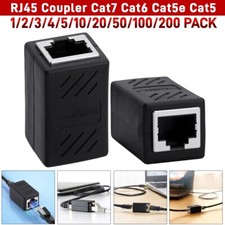 RJ45 Inline Coupler Cat7 Cat6 Cat5e Cat5 Ethernet LAN Network Cable Adapter LOT