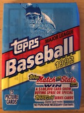 1992 Topps Baseball Cards 22