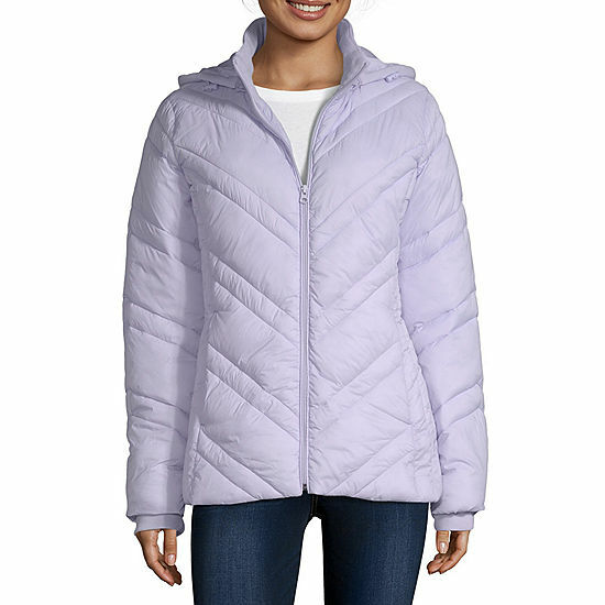 nwt xersion water resistant puffer jacket hooded lightweight jacket