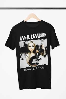 Avril Lavigne - Bonez Tour 2005 Poster T-Shirt | eBay UK