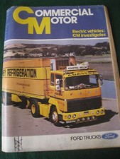 COMMERCIAL MOTOR FEB 1977 ELECTRIC VEHICLES CM INVESTIGATES LOOKING BATTERIES
