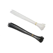 Simple Deluxe 12 Inch Self-Locking Nylon Cable Zip Ties, Multi-Purpose Cable Kit