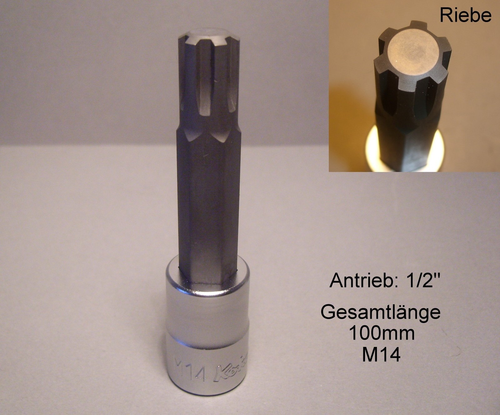 Koken Steckeinsatz 1/2\ Riebe FüR Zylinderkopf-Schrauben Alfa Romeo"-image