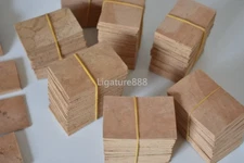 100 pcs Natural Grade A Saxophone Neck Cork Sheet for Saxophone 60x40X1.6mm NEW