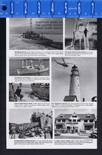 Everyday Work of the U.S. Coast Guard Men  Boats - 1950s Pictorial