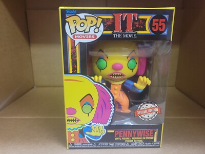 Funko Pop! Movies It Pennywise Special Edition #55 Black Light