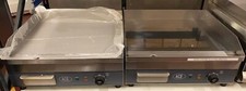 Grillplatte Elektrokochplatte 50cm Baustahl 3kW Gewerbe 13A Stecker 285&pound; + MwSt