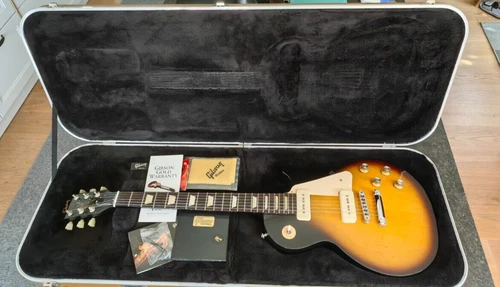 Gibson Les Paul MOD series P90 Darkback Vintage Burst + Gold Case *EXCELLENT CONDITION