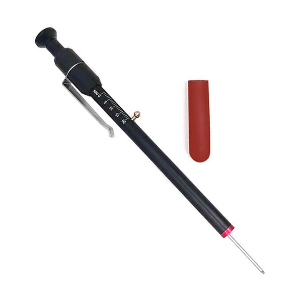 Car Brake Pad Thickness Tester Brake Block Gauge Measuring Tool Fit For