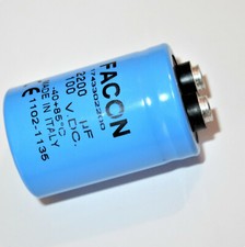 2 x FACON  2200 uF 100V  Kondensator
