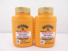 Gold Bond Medicated Powder, Original Strength, Talc-Free, 1oz Travel Size 2 PACK