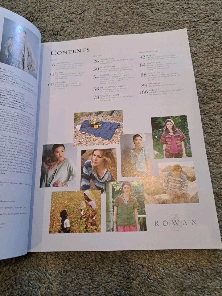 Rowan Knitting & Crocheting Magazine Number 45 2009 - Image 3 of 4