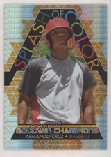 2022 Goodwin Champions Splash of Color Platinum Orange Prism Armando Cruz 00jz