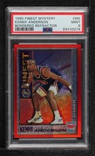 1995-96 Finest Mystery Test Issue Border Refractor Kenny Anderson PSA 9 MINT 8a7