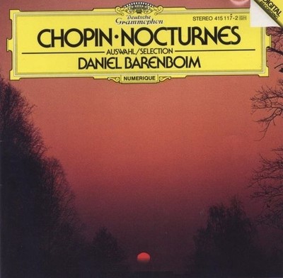 CD: CHOPIN Nocturnes Auswahl/Selection NM Import Daniel Barenboim