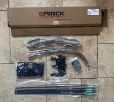 Samick Sage Takedown Recurve Bow Set 60lb RH 62" Archery Kit Arrows Accessories