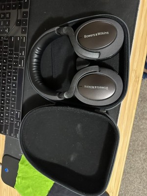 Bowers & Wilkins PX7 Over-Ear Noise Cancelling Wireless Headphones - Black