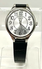 Carriage by Timex Watch Women Silver L Tone New Battery VERY NICE!