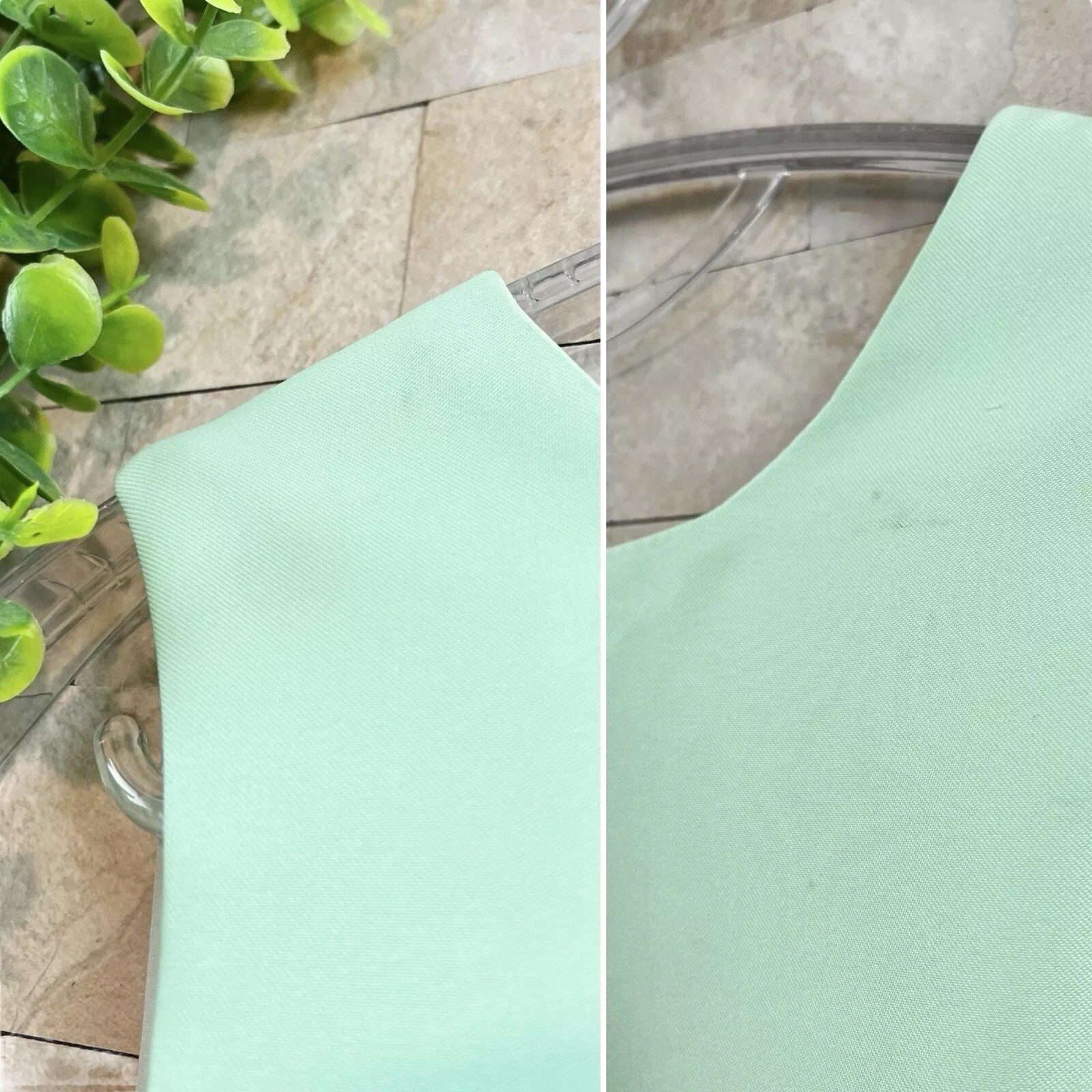 Camilyn Beth Pleated Colorblock Bridesmaids Cocktail Dress Mint Teal Size 0 image 5