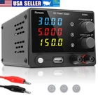 DC Power Supply Variable 30V 5A Adjustable DC Regulated Lab Bench Power Supply