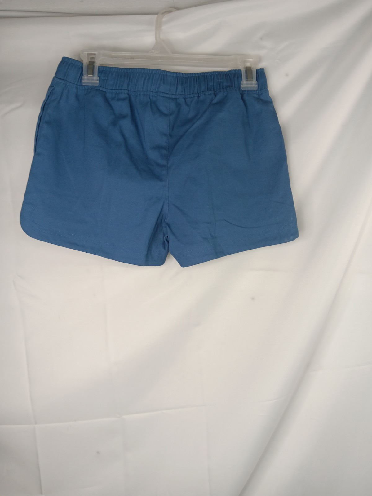 Dot and Zazz Woven Shorts Size L 12 14 Blue Ashes