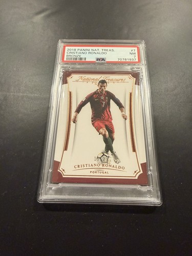 Cristiano Ronaldo [Bronze] #7 2018 Panini National Treasures card