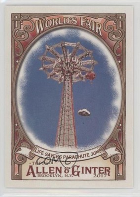 2017 Topps Allen & Ginter World's Fair Life Savers Parachute Jump #WF-1 2k3