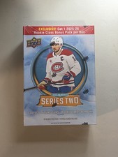 2025-26 Upper Deck Hockey Series 2 MEGA BOX New Sealed NHL Schaefer Young Guns