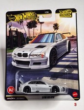 2026 Hot Wheels Premium Boulevard BMW M3 GTR  142 Real Riders Silver C3