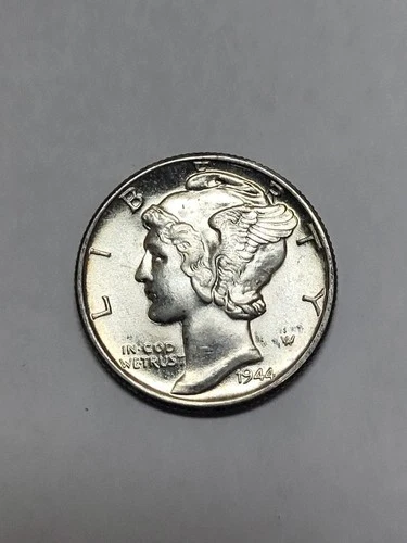 1944 Mercury Dime FLASHY UNCIRCULATED