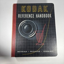 1947 Kodak Reference Handbook Eastman Kodak Rochester NY Vintage Book HC Binder