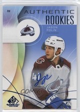 2024 Upper Deck SP Game Used Authentic Rookies Blue Jason Polin #222 Auto 03mw