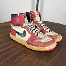 Jordan 1 Chicago 1985 Vintage Nike Originale Coppia Alta 4,5Y