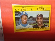 1991 Fleer - Ken Griffey Jr, Barry Bonds #710