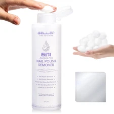 16 Fl Oz Nail Polish Remover Non Acetone, Professional Nail Polish Remover Pump 