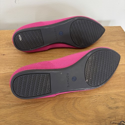 Rothy’s 9.5 Pink The Point Flats - Picture 8 of 9