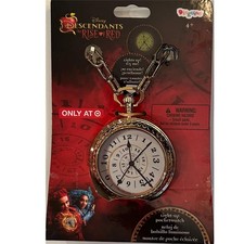 Disney Descendants 4 Rise of Red Light Up Pocket Watch Costume Accessory NWT