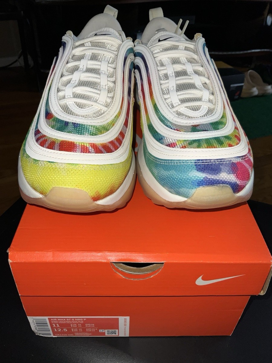 Size 11 - Nike Air Max 97 Golf NRG Tie-Dye for sale online