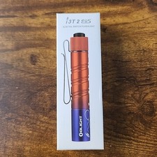 OLIGHT i3T 2 EOS Slim Tail Flashlight Birthday Exclusive PURPLE ORANGE 
