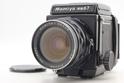 [FAST NEUWERTIG] Mamiya RB67 Pro analoge 6 x 7 Kamera Sekor C 50 mm F/4,5...