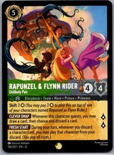 Rapunzel  Flynn Rider - Unlikely Pair 100/204 Attack of the Vine Lorcana NM