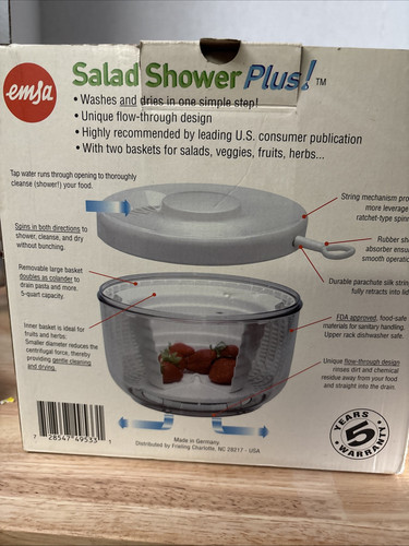 Vintage Salad Shower Plus!! Also Does Fruit And Vegetables