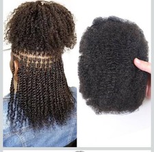 10-18In 30 or 50g/ Parck Natural 4C Afro Kinky Curly Bulk Human Hair Extension