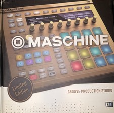 Native Instruments MASCHINE Limited Edition Gold/Black Tabletop Groovebox 16-Pad