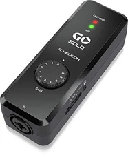 TC-Helicon GO Solo High-Definition Audio/MIDI Interface for Mobile Devices From