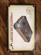 Mini Table Top Air Hockey Game. AA Battery Operated, Working Condition.